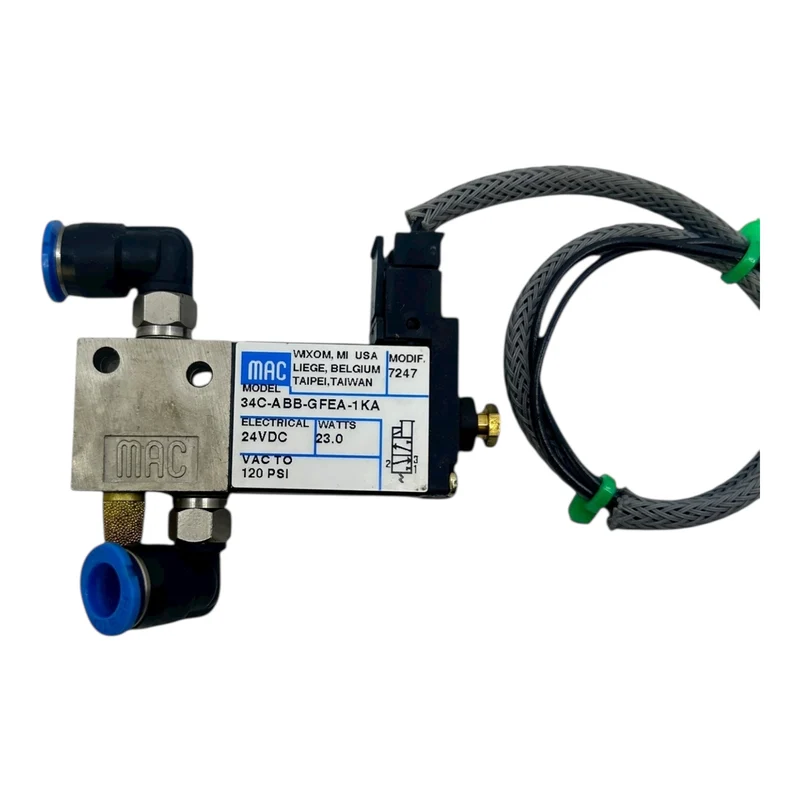 MAC Magnetventil 34C-ABB-GFEA-1KA Magnetventil von MAC für die Industrie