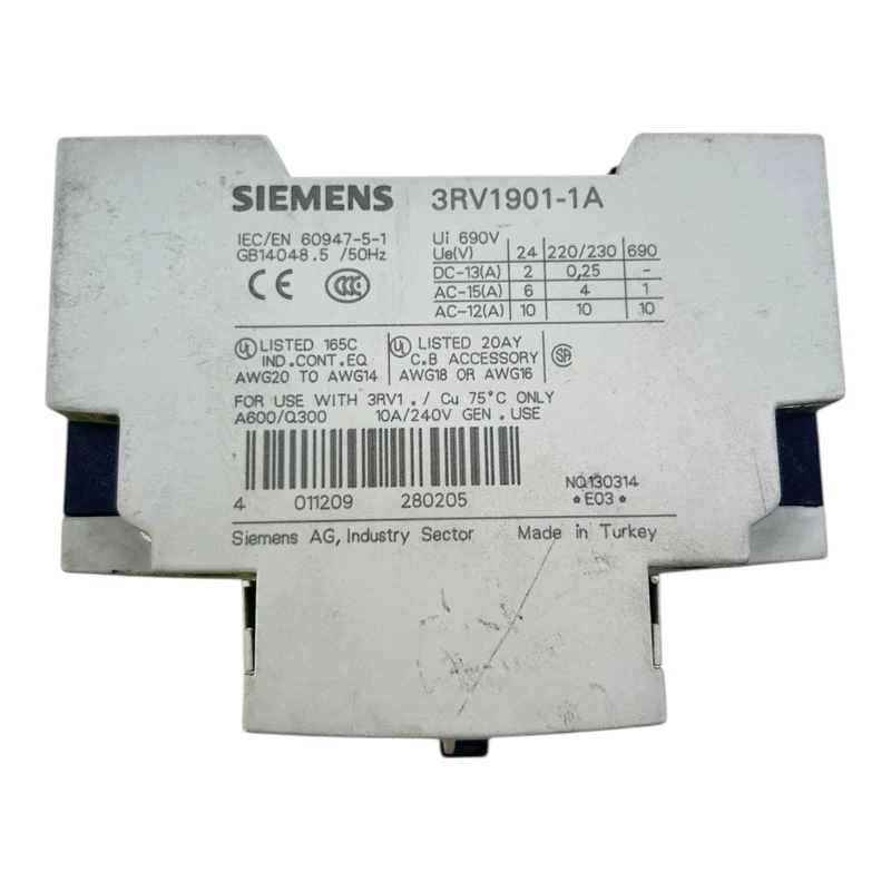 Siemens Leistungsschalter 3RV1011-0KA10 Leistungsschalter von Siemens Industrie