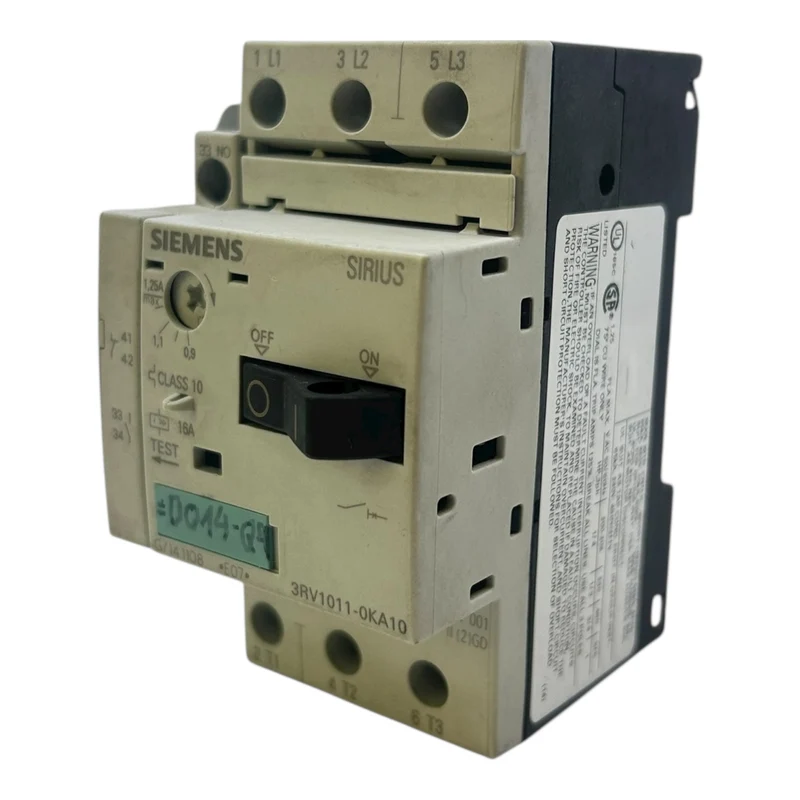 Siemens Leistungsschalter 3RV1011-0KA10 Leistungsschalter von Siemens Industrie