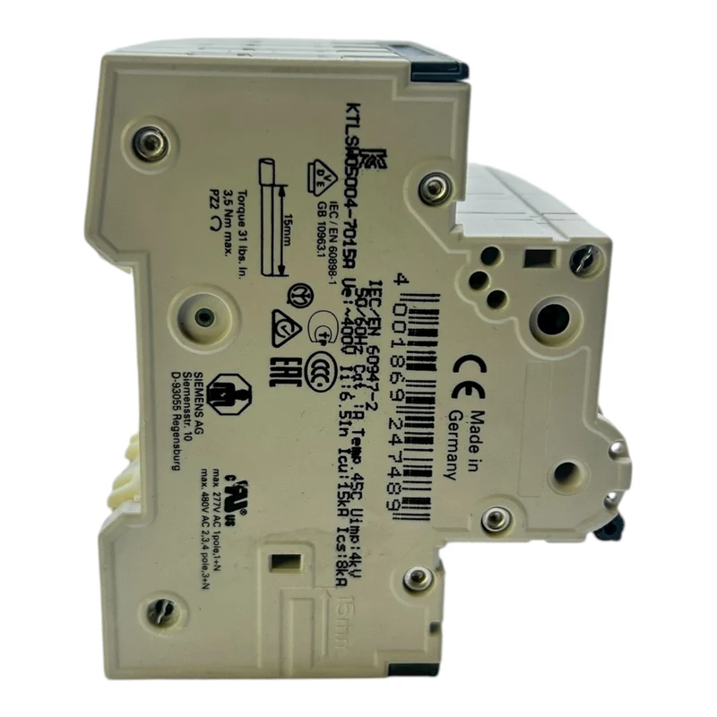 Siemens Leistungsschalter 400V 4-polig 5SY6432-7 Leistungsschalter von Siemens