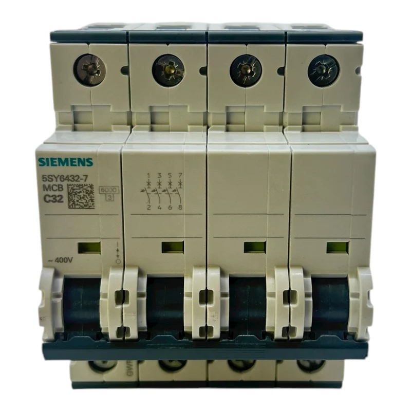 Siemens Leistungsschalter 400V 4-polig 5SY6432-7 Leistungsschalter von Siemens