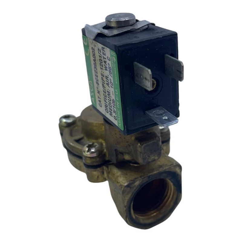 ASCO Magnetventil SCE238A002 24V DC 1/2" Messing IP65