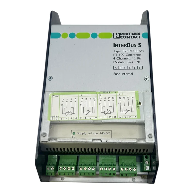 Phoenix Contact InterBus-S Converter IBS PT100A/4 2787842 für die Industrie
