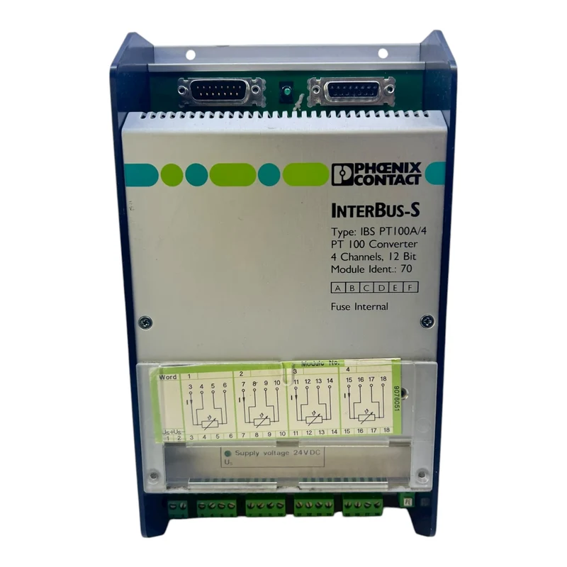 Phoenix Contact InterBus-S Converter IBS PT100A/4 2787842 für die Industrie