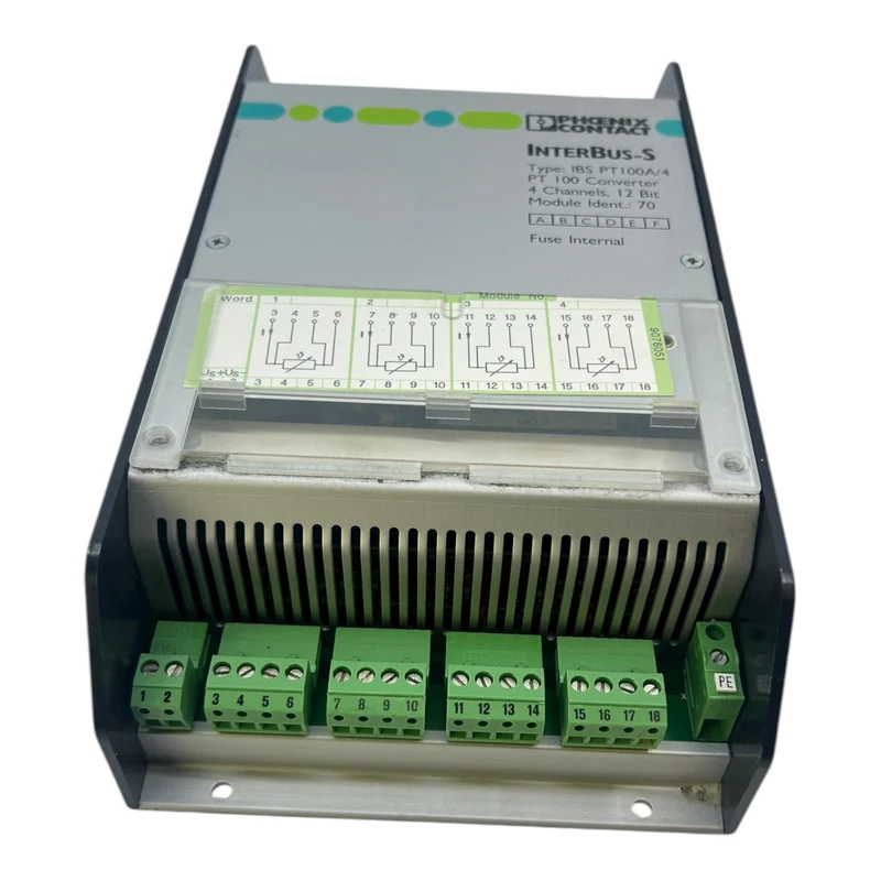 Phoenix Contact InterBus-S Converter IBS PT100A/4 2787842 für die Industrie