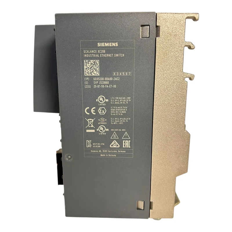 Siemens SCALANCE XC208 Ethernet Switch 6GK5208-0BA00-2AC2 für die Industrie