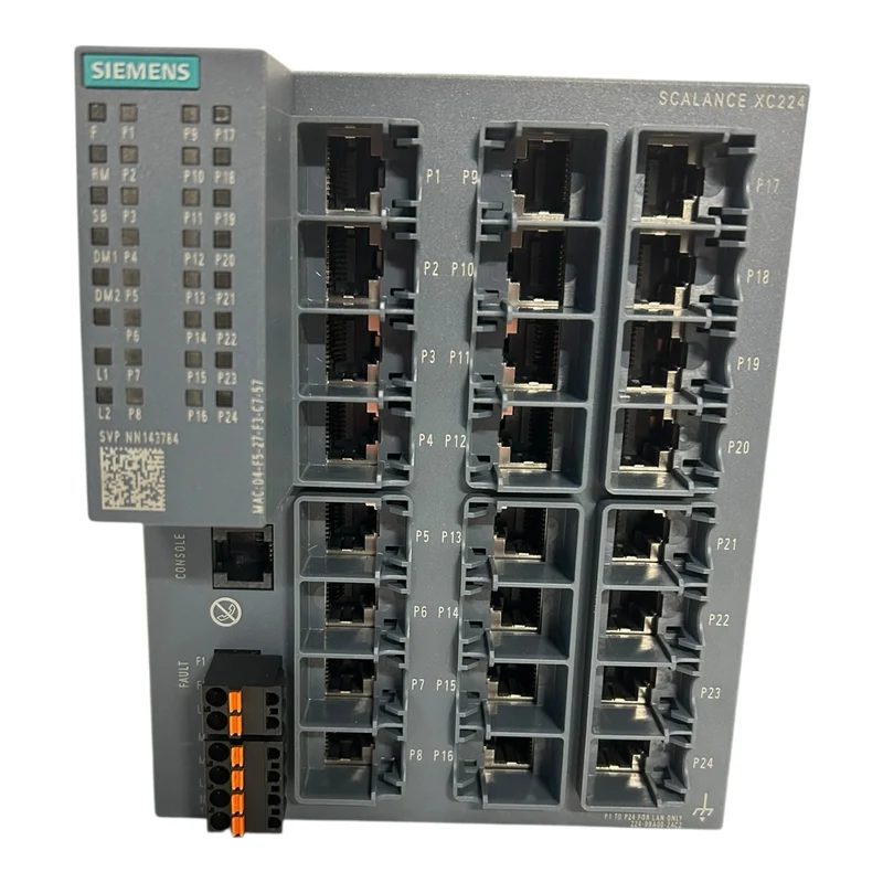 Siemens SCALANCE XC224 Ethernet Switch 6GK5224-0BA00-2AC2 Für die Industrie