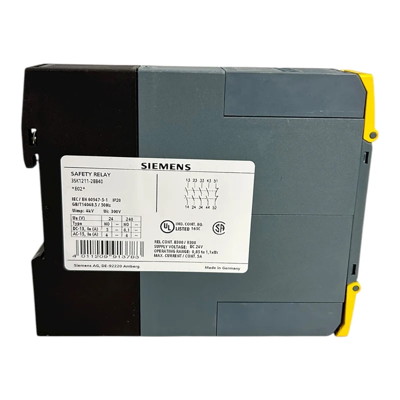 Siemens SIRIUS Sicherheitsschaltgerät 24VDC 3SK1211-2BB40 für die Industrie