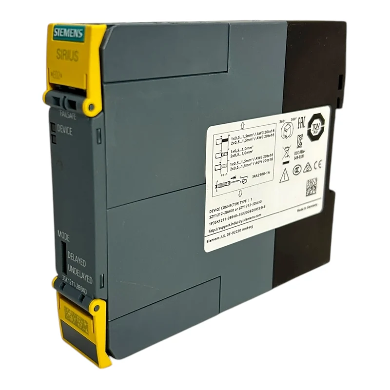 Siemens SIRIUS Sicherheitsschaltgerät 24VDC 3SK1211-2BB40 für die Industrie