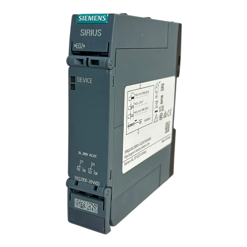 Siemens Koppelrelais 2 Wechsler Federzug AC/DC 24 V bis 240 V 3RQ2000-2BW00