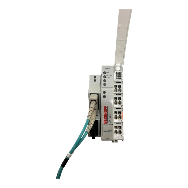 Beckhoff EtherCAT-Koppler mit ID-Switch Multimode-LWL-Anschluss EK1501