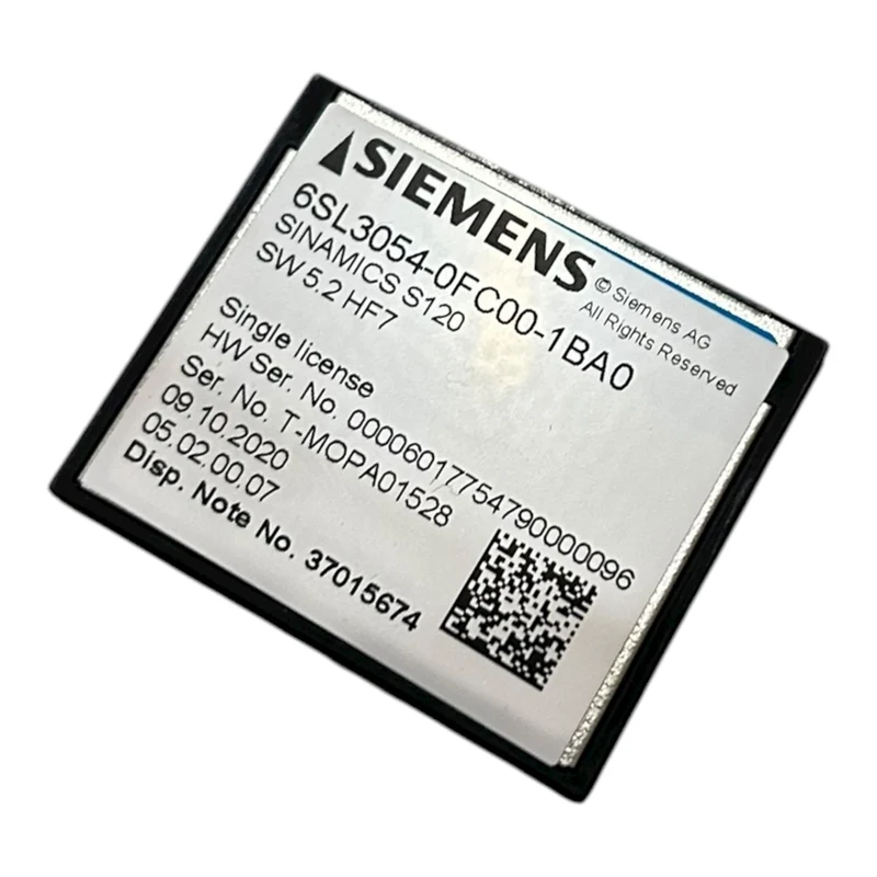 Siemens SINAMICS Speicherkarte 6SL3054-0FC00-1BA0 Speicherkarte für Industrie