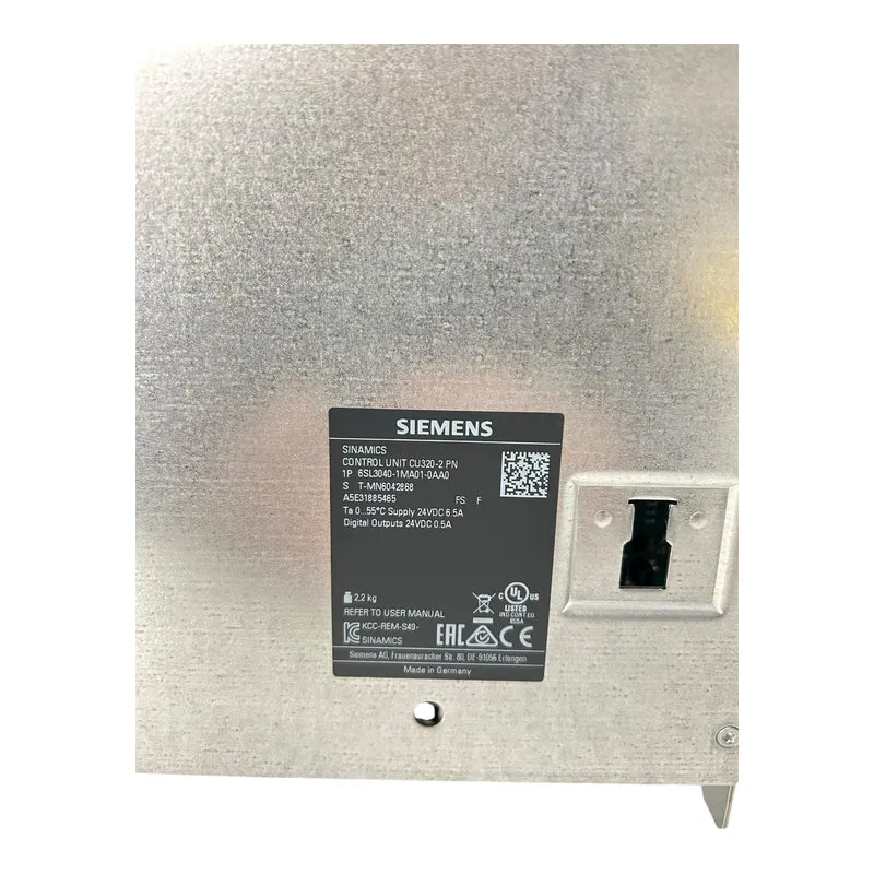 Siemens Sinamics Steuergerät 6SL3040-1MA01-0AA0 Steuergerät von Siemens