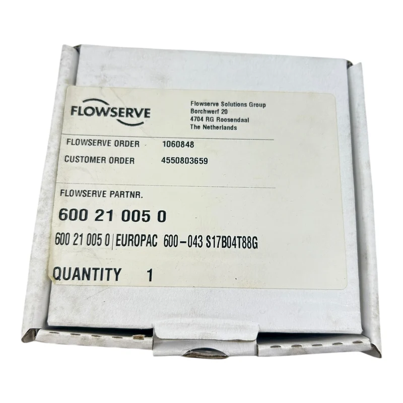Flowserve Gleitringdichtung SBTGG 600210050 Gleitringdichtung von Flowserve