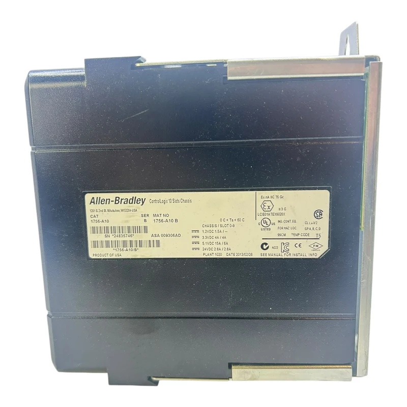 Allen Bradley ControlLogix 10 Slots Chassis 1756-A10 ControlLogix Allen Bradley