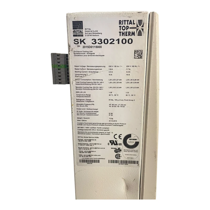 Rittal Kühlgerät Schaltschrankkühlgerät 230V SK3302100 Schaltschrankkühlgerät