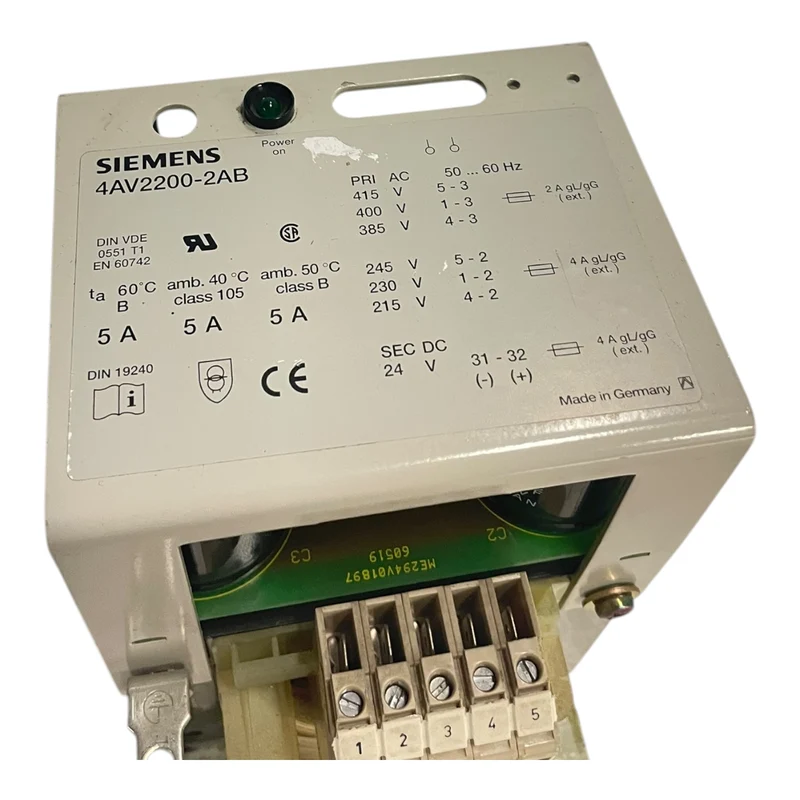 Siemens Transformator Netzteil 4AV2200-2AB Transformator Netzteil von Siemens
