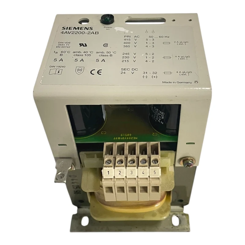 Siemens Transformator Netzteil 4AV2200-2AB Transformator Netzteil von Siemens