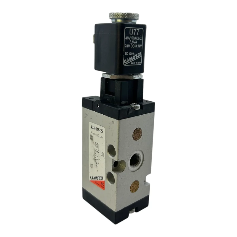 Camozzi Magnetventil Wegeventil 438-015-22 Magnetventil von Camozzi Industrie