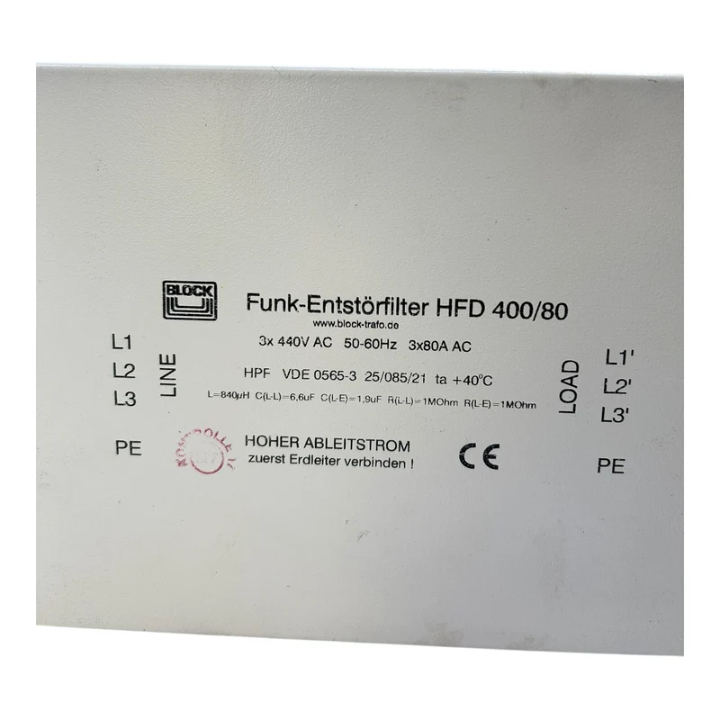 SEW EURODRIVE Netzfilter 8258309 Netzfilter von SEW EURODRIVE für die Industrie