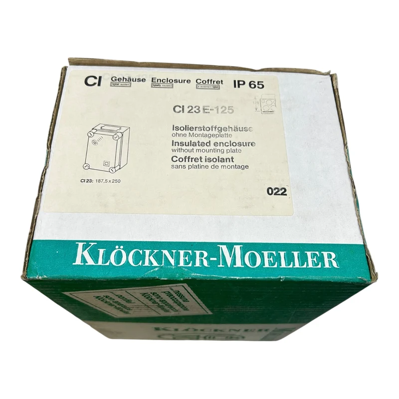 Klöckner Moeller Isoliergehäuse CI23EE-125 Isoliergehäuse von Klöckner Moeller