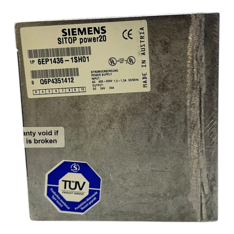 Siemens SITOP power20 Stromversorgung Netzteil 6EP1436-1SH01 für Industrie