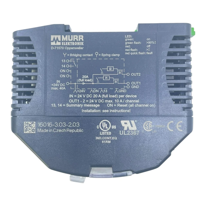 Murr MICO Lastkreisüberwachung 2-kanalig MICO2.10 9000-41042-0401000 Industrie