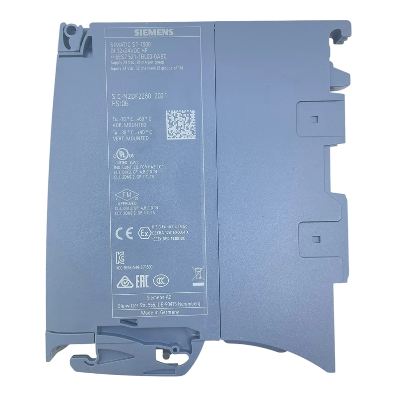 Siemens S7-1500 SIMATIC digitales Eingabemodul 6ES7521-1BL00-0AB0 für Industrie
