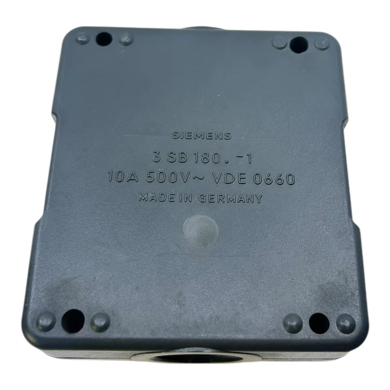 Siemens Not Aus Druckschalter 3SB180-1 Drucktaster von Siemens für die Industrie