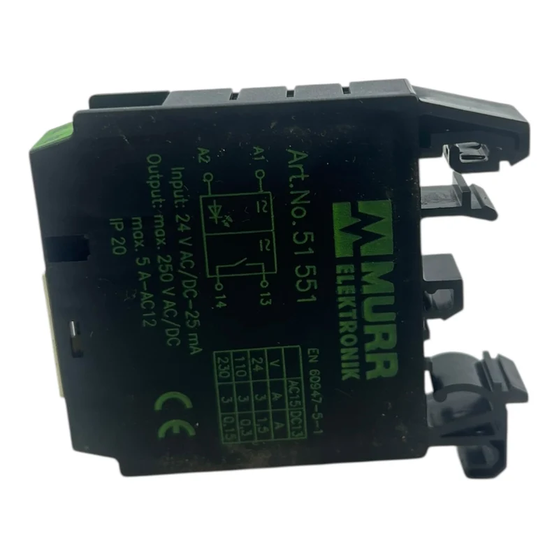 Murr Elektronik Ausgangsrelais 51551 Ausgangsrelais von Murr Elektronik