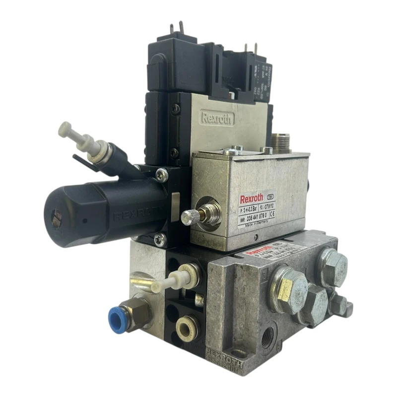 Rexroth Ventilblock Magnetventil Block 3354418760 Magnetventil von Rexroth