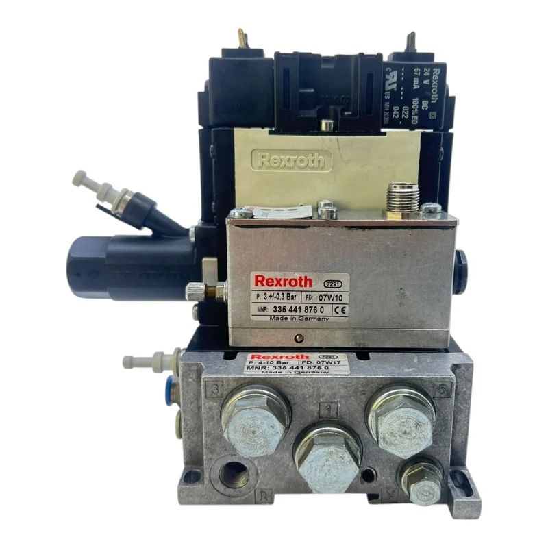 Rexroth Ventilblock Magnetventil Block 3354418760 Magnetventil von Rexroth