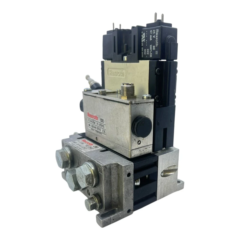 Rexroth Ventilblock Magnetventil Block 3354418760 Magnetventil von Rexroth