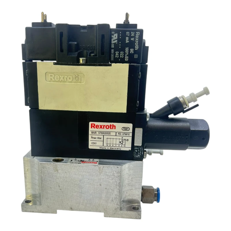 Rexroth Ventilblock Magnetventil Block 3354418760 Magnetventil von Rexroth
