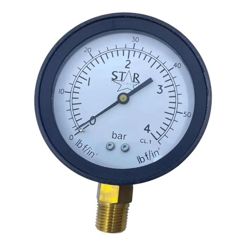 Star Manometer 0-4bar Manometer von Star für den Industriellen Gebrauch