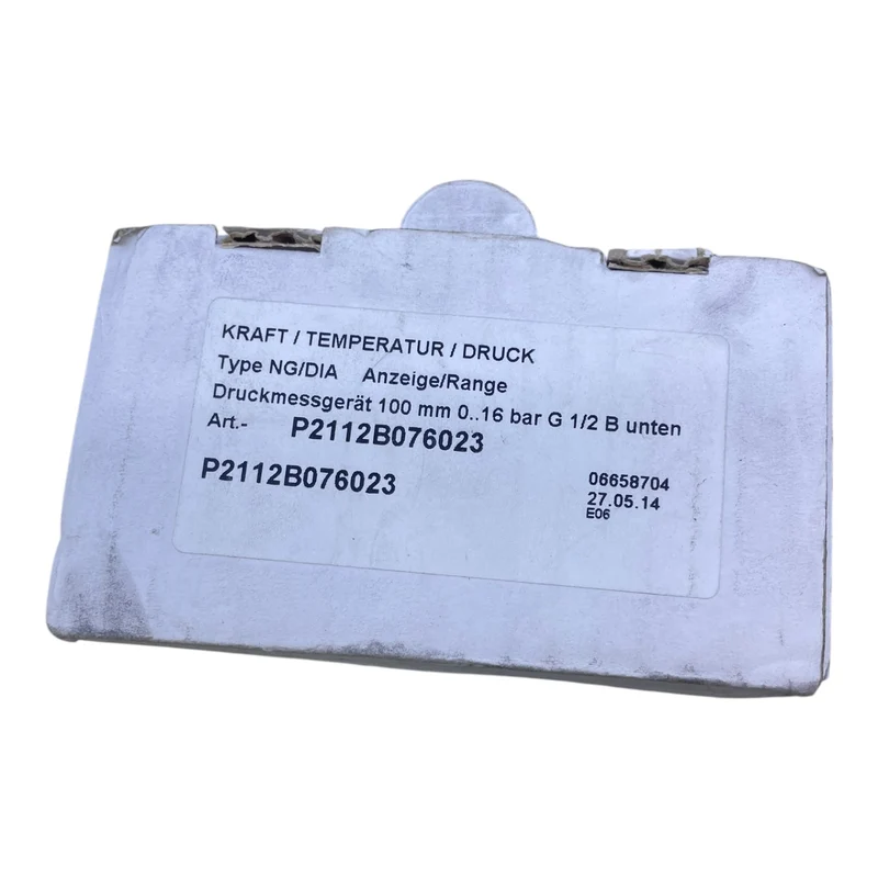 Tecsis Manometer 0-16bar G1/2 P2112B076023 Manometer von Tecsis für Industrie