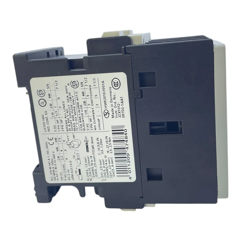 Siemens 220V Leistungsschütz 3RT1023-1AN20 Leistungsschütz von Siemens
