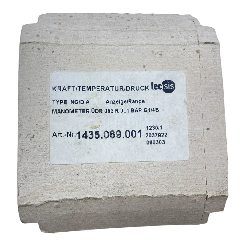 Tecsis Manometer 0-1bar 1435.069.001 Manometer von Tecsis für die Industrie