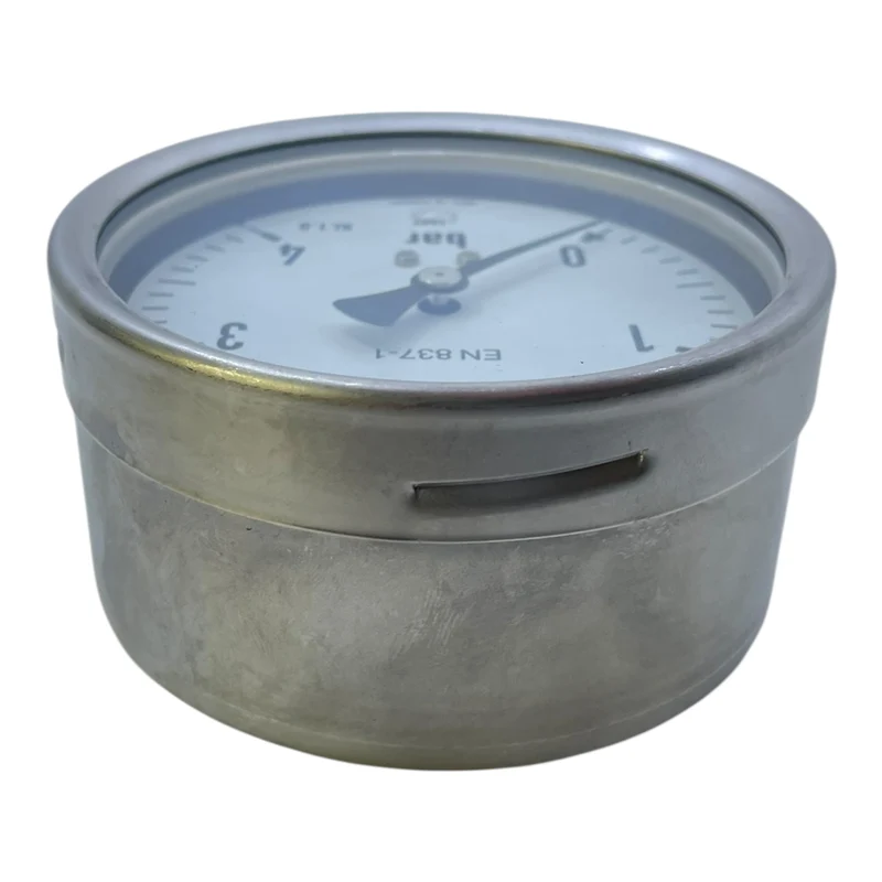 IMT Manometer 4 bar radial Edelstahl Kl. 1.0 Druckanzeige Made in Germany