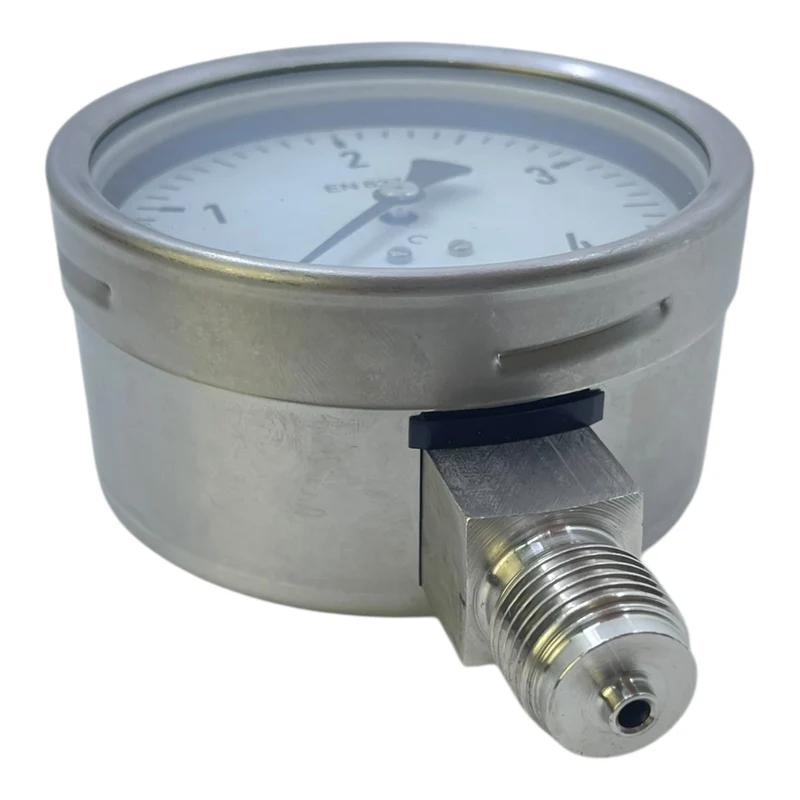 IMT Manometer 4 bar radial Edelstahl Kl. 1.0 Druckanzeige Made in Germany