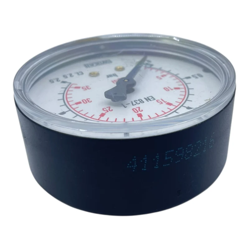 WIKA Manometer 0-2.5 bar / 0-35 psi Druckanzeige Messing Anschluss unten