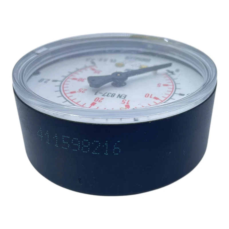 WIKA Manometer 0-2.5 bar / 0-35 psi Druckanzeige Messing Anschluss unten