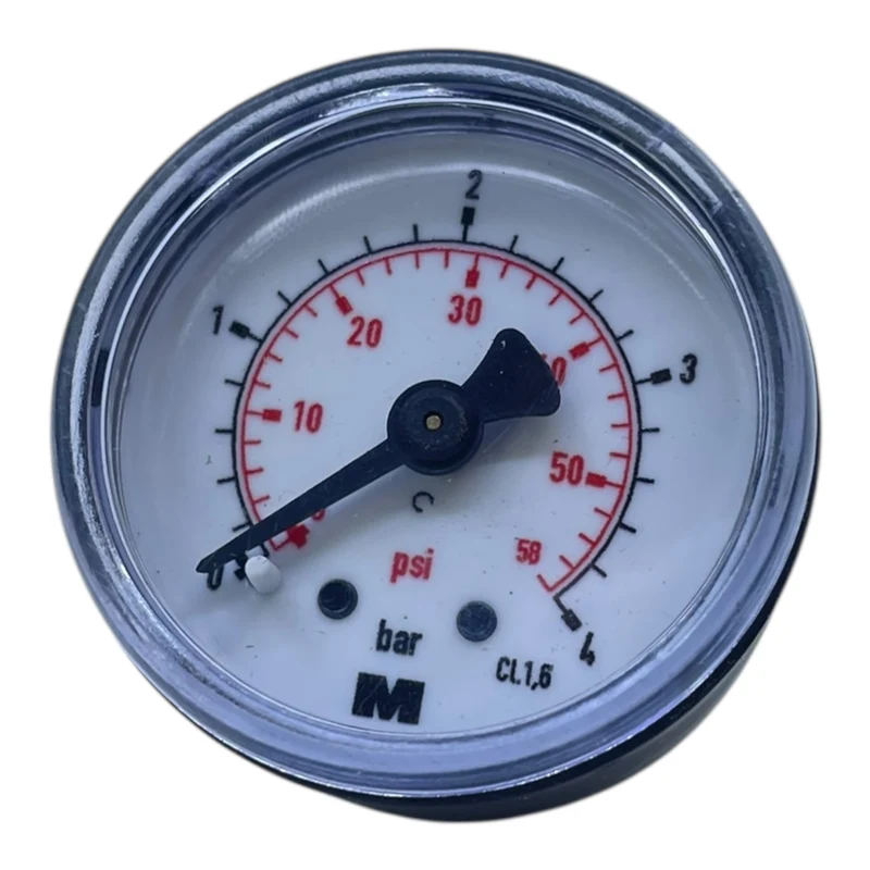 Manometer 0-4 bar / 0-58 psi Doppelskala Druckanzeige Kl. 1.6 für die Industrie