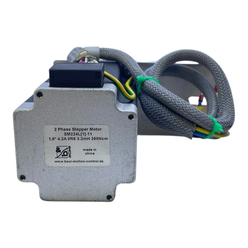 Baur Schrittmotor Elektromotor SM224L(1)-11 Schrittmotor von Baur für Industrie