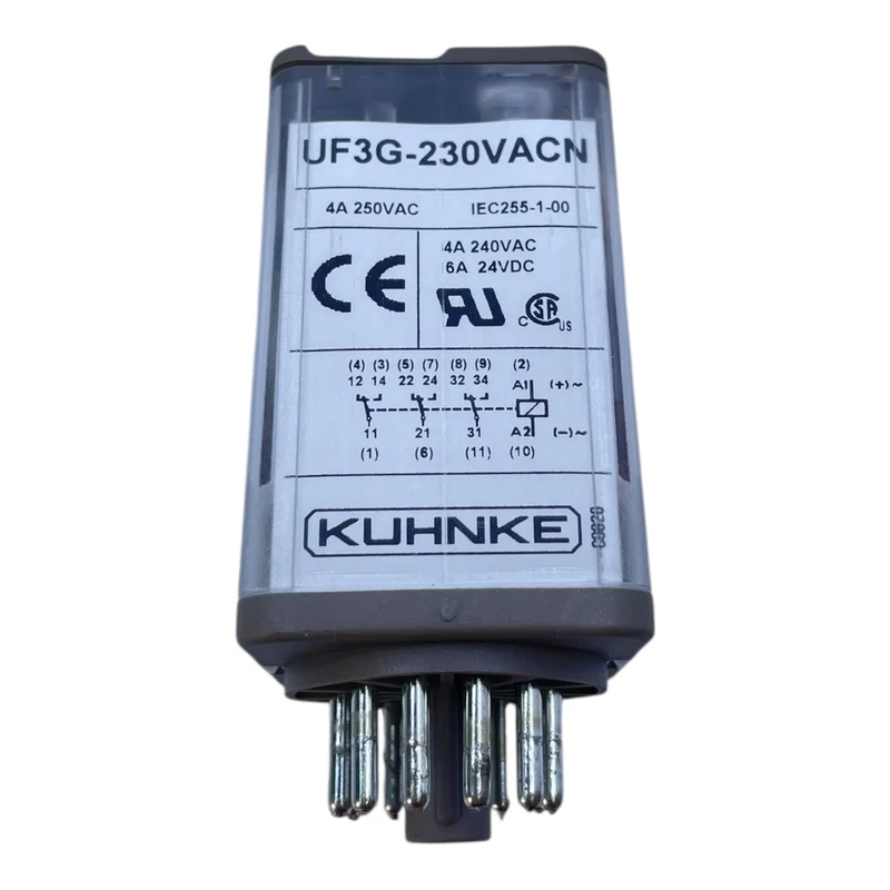 Kuhnke Steckrelais Relais UF3G-230VACN VE:10stk Steckrelais von Kuhnke Industrie