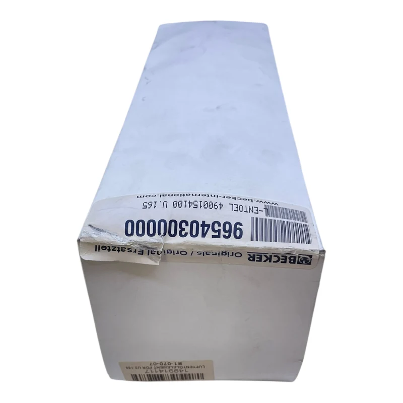 Becker Filterpatrone Filter 96540300000 Filterpatrone von Becker für Industrie