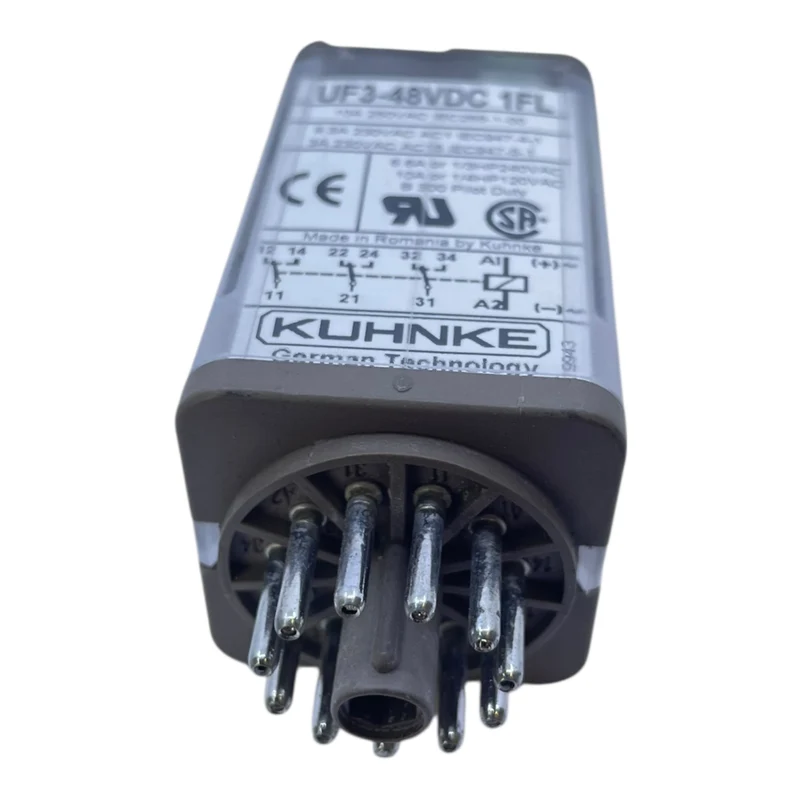 Kuhnke Steckrelais Universalrelais UF3-48VDC1FL VE:3stk Steckrelais von Kuhnke