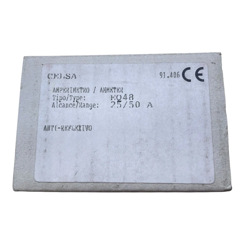 Celsa Ampermeter EQ48 Ampermeter von Celsa für den Industriellen Nutzen