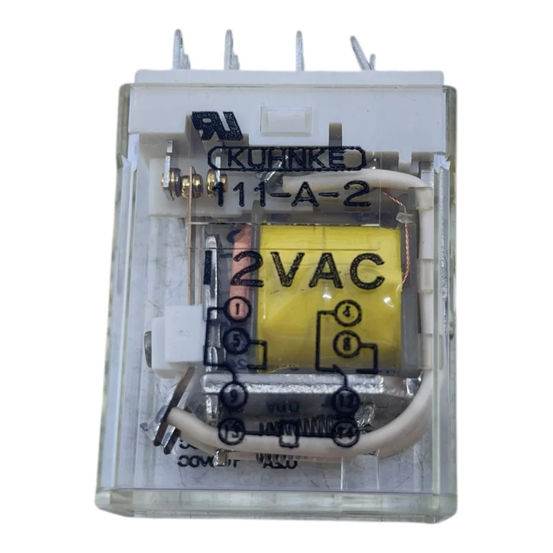 Kuhnke Steckrelais 12V 111A2-12V AC VE:9stk Steckrelais von Kuhnke für Industrie