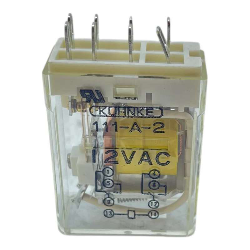 Kuhnke Steckrelais 12V 111A2-12V AC VE:9stk Steckrelais von Kuhnke für Industrie